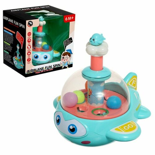 Юла Самолётик цвет синий 2568₽