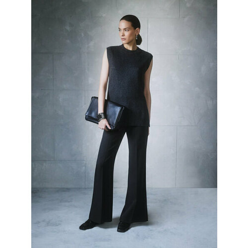 фото Брюки zarina, размер s (ru 44), серый