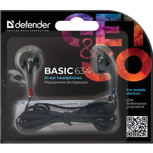 Defender Basic 634 черный 63634 29900₽