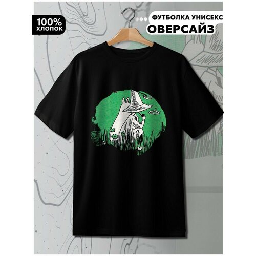 фото Футболка hypnotica, размер l, черный