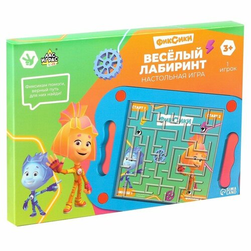 Настольная игра Весёлый лабиринт, Фиксики