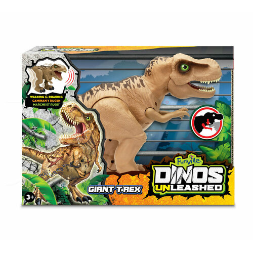 Игрушка интерактивная Dinos Unleashed Гигантский Т-Рекс свет звук 31121FI
