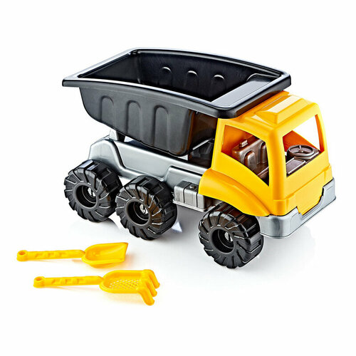 Игрушка Авто Cамосвал Granite truck, совок, грабли GUCLU 2054/ОР