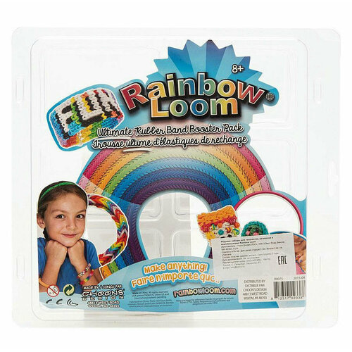Rainbow Loom Контейнеры для хранения резиночек Бустер Кит 6 отд R0075