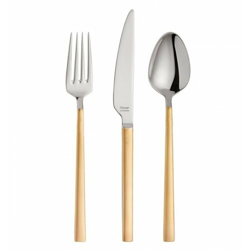 Набор столовых приборов, 24 шт. MILANO GOLD Hisar