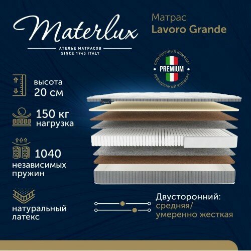 Матрас Materlux Lavoro Grande 140x200