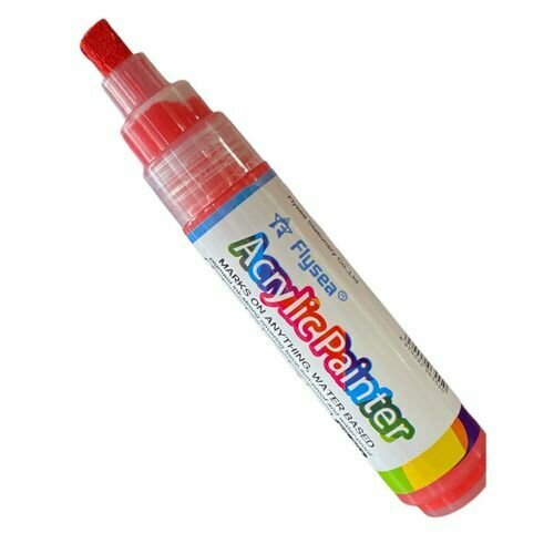 Акриловый маркер для граффити, теггинга Flysea Acrylic 8.5 мм, цвет красный