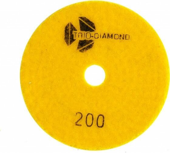 Круг алмазный гибкий шлифовальный Черепашка № 200 125 мм TRIO-DIAMOND 350200 16231127 — фото 5