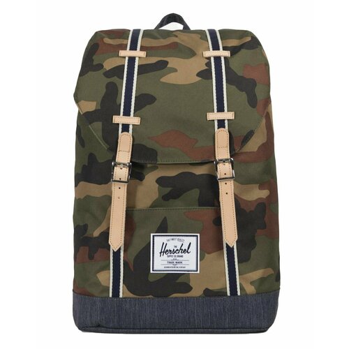 рюкзак herschel retreat 10066 arrowwood crosshatch Рюкзак Herschel Retreat 10066 (WCAMO/DNM 19,5L)