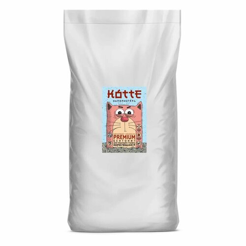 Наполнитель для кошачьего туалета Зоогурман котте PREMIUM Бентонитовый комкующийся 15 кг 1620₽