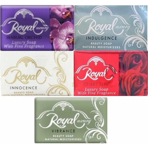 Мыло Халяль Роял - 5 штук по 120 гр 591₽