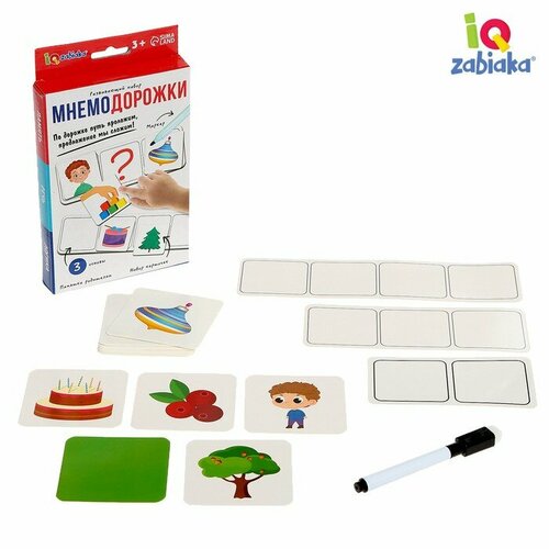 IQ-ZABIAKA Развивающий набор «Мнемодорожки»