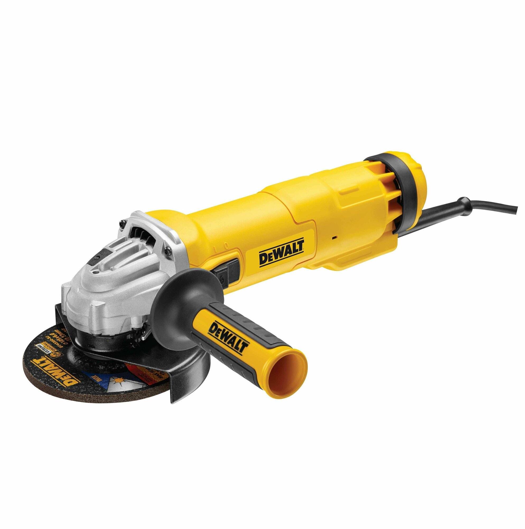 Угловая шлифмашина DEWALT, 1010 Вт, 125 мм, 11000 об/мин, в кейсе, - фото №9