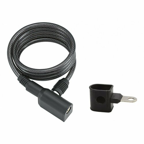 фото Golden key замок тросовый 6х1000мм с ключом и держателем