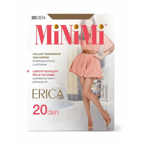 Колготки MiNiMi Erica, 20 den, 3 шт., бежевый