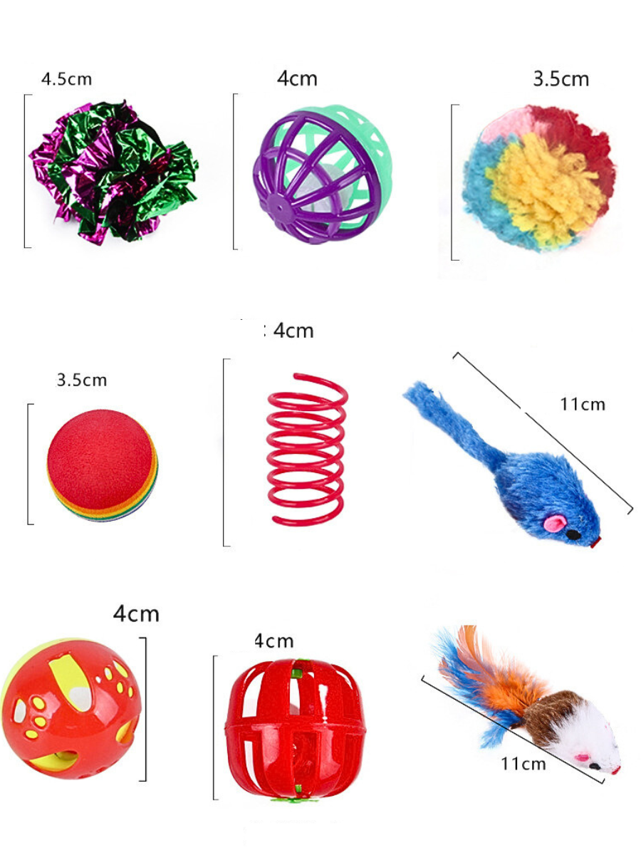 Набор игрушек для кошек собак - фотография № 11