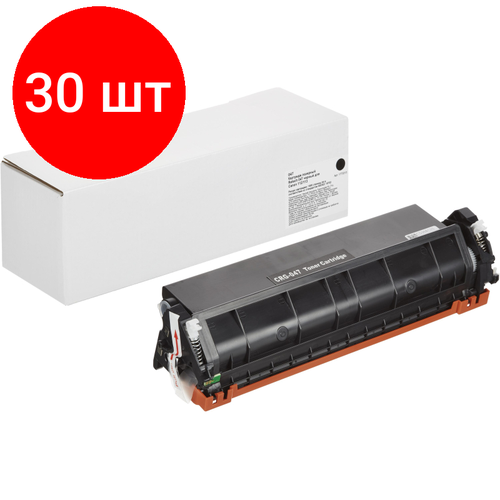 Комплект 30 штук, Картридж лазерный Retech Canon 047 чер. для Canon 112/113