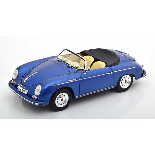 Porsche 356 speedster blue metallic