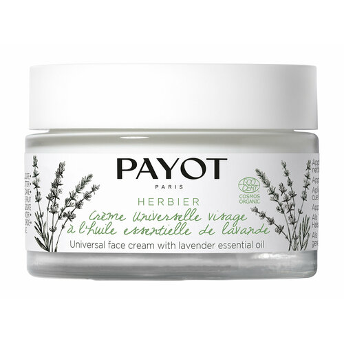 Увлажняющий крем для лицас эфирным маслом лаванды Payot Herbier Universal Face Cream with Lavender Essential Oil