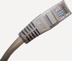 Изображение товара Кабель патч-корд U/UTP 5e кат. 1,5м. TWT TWT-45-45-1.5-BL синий