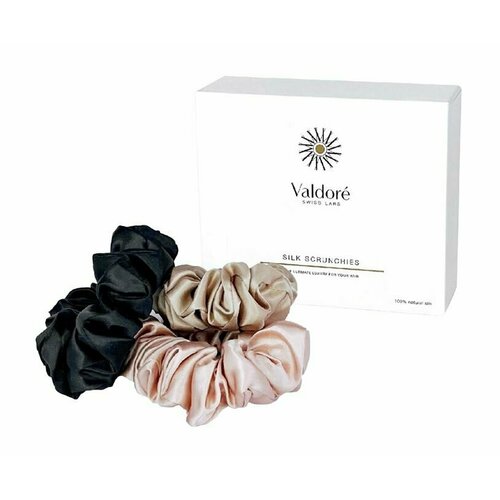 Набор из трех резинок для волос Valdore Set of Silk Hair Scrunchier 3841₽