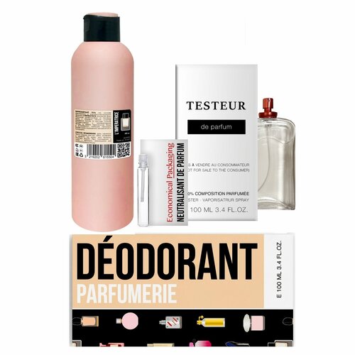 Набор подарочный Anthology L'Imperatrice 3 женский Гель д/душа 200мл+Дезодорант 100мл+Нейтрализатор аромата 3мл+бонус Testeur100мл