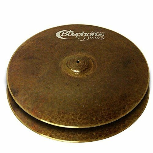 13MVH Master Vintage Hi-Hat Две тарелки 13, Bosphorus тарелки bosphorus black pearl hi hat bp15hh