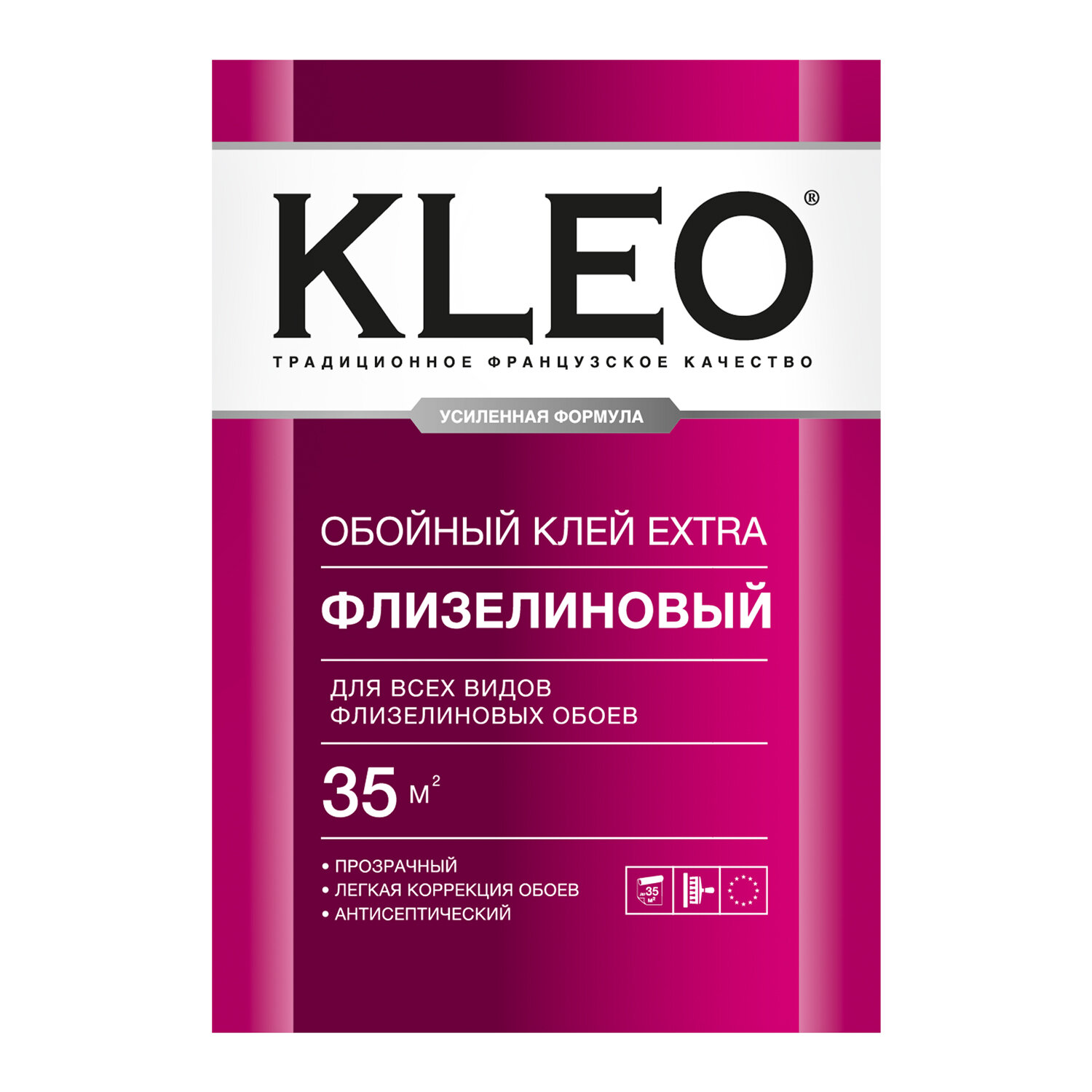 KLEO EXTRA 35, клей для флизелиновых обоев, 240г