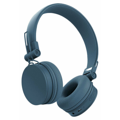 Наушники беспроводные Qilive 1513 с функцией Bluetooth синие 185300₽