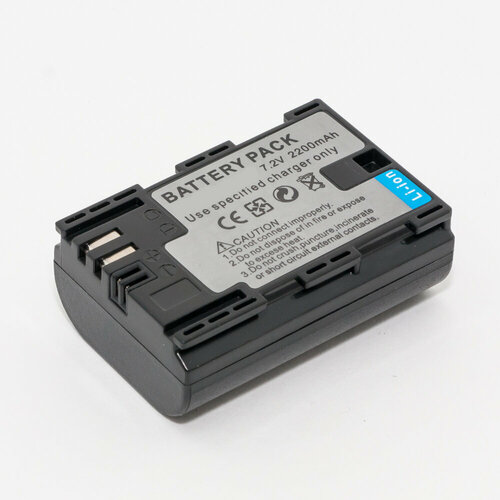 Аккумулятор LP-E6 для камеры Canon EOS 5D Mark II 7.4V 2650mAh аккумуляторная батарея vbparts для фотоаппарата canon eos 5d mark ii lp e6 7 4v 1800mah