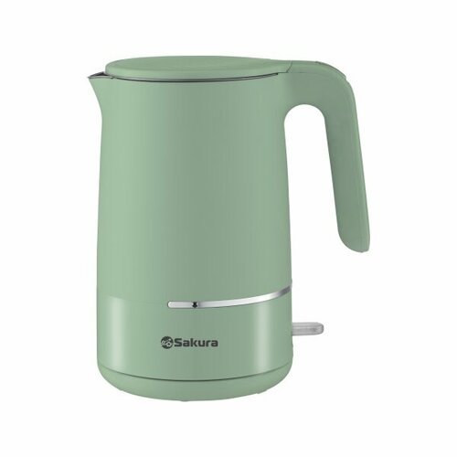 Чайник электрический Sakura SA-2176GR фисташковый двухслойный корпус 17л 187600₽
