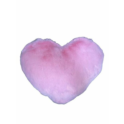 Подушка сердце декоративная пушистая 1000₽