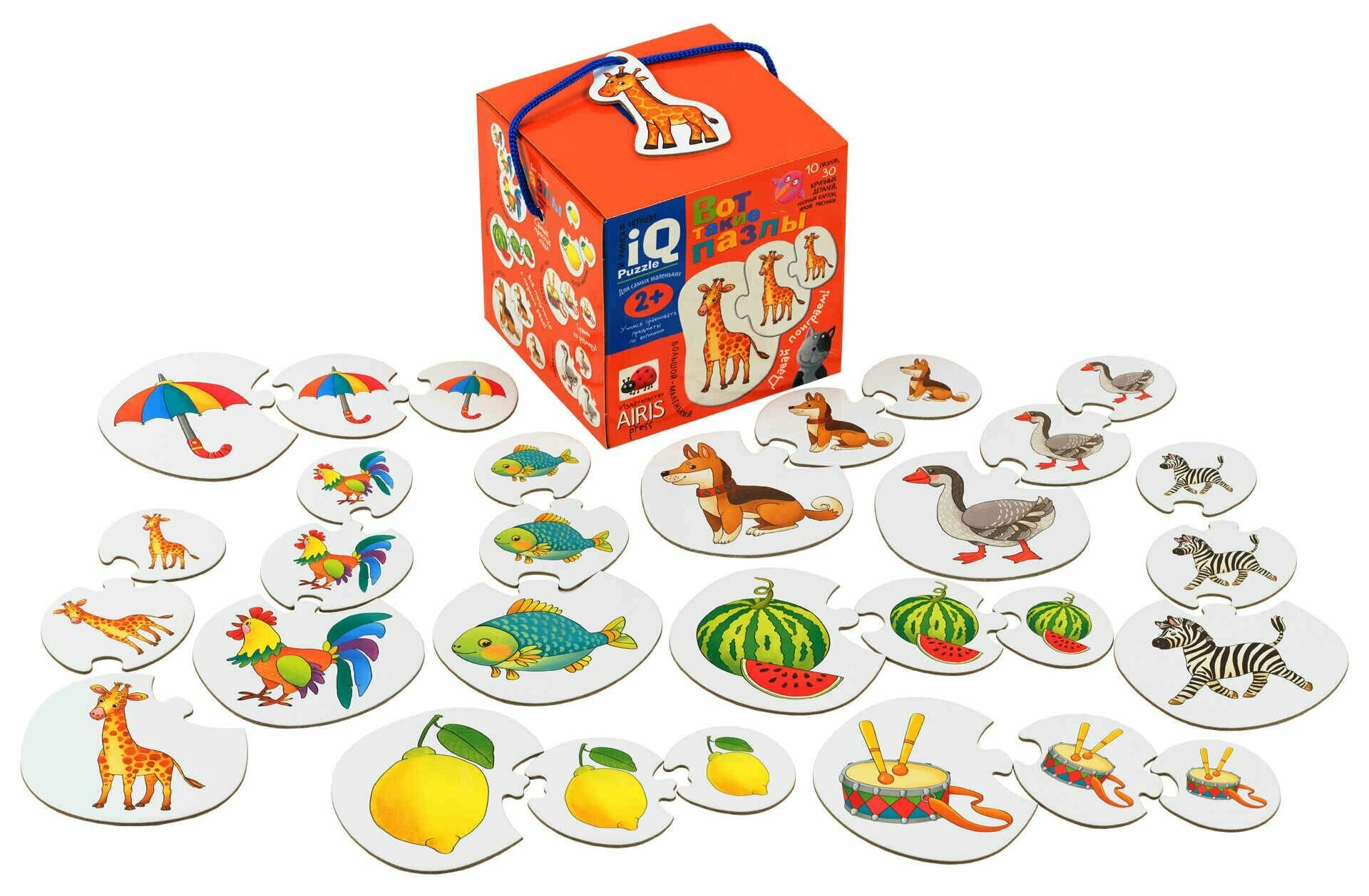 Для самых маленьких. 2+ Вот такие пазлы. — фото 1