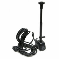 Фонтан садовый с алюминиевым мотором, высота струи 3,2 м.;
Фонтанный насос HJ-3003 с 2-мя насадками используется для  ...