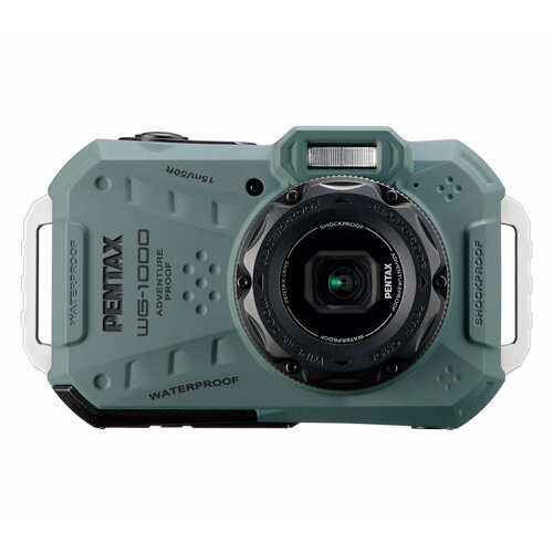 Компактный фотоаппарат Pentax WG-1000 оливковый 38990₽