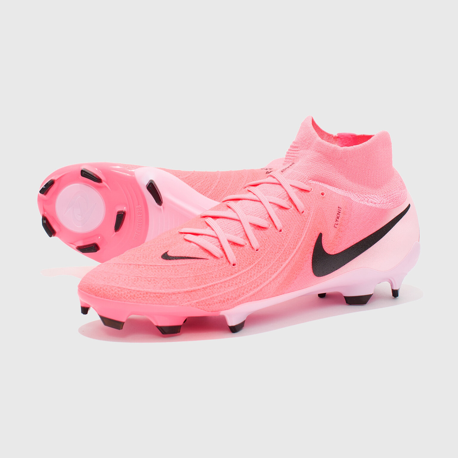 Бутсы NIKE, размер 8 US, розовый