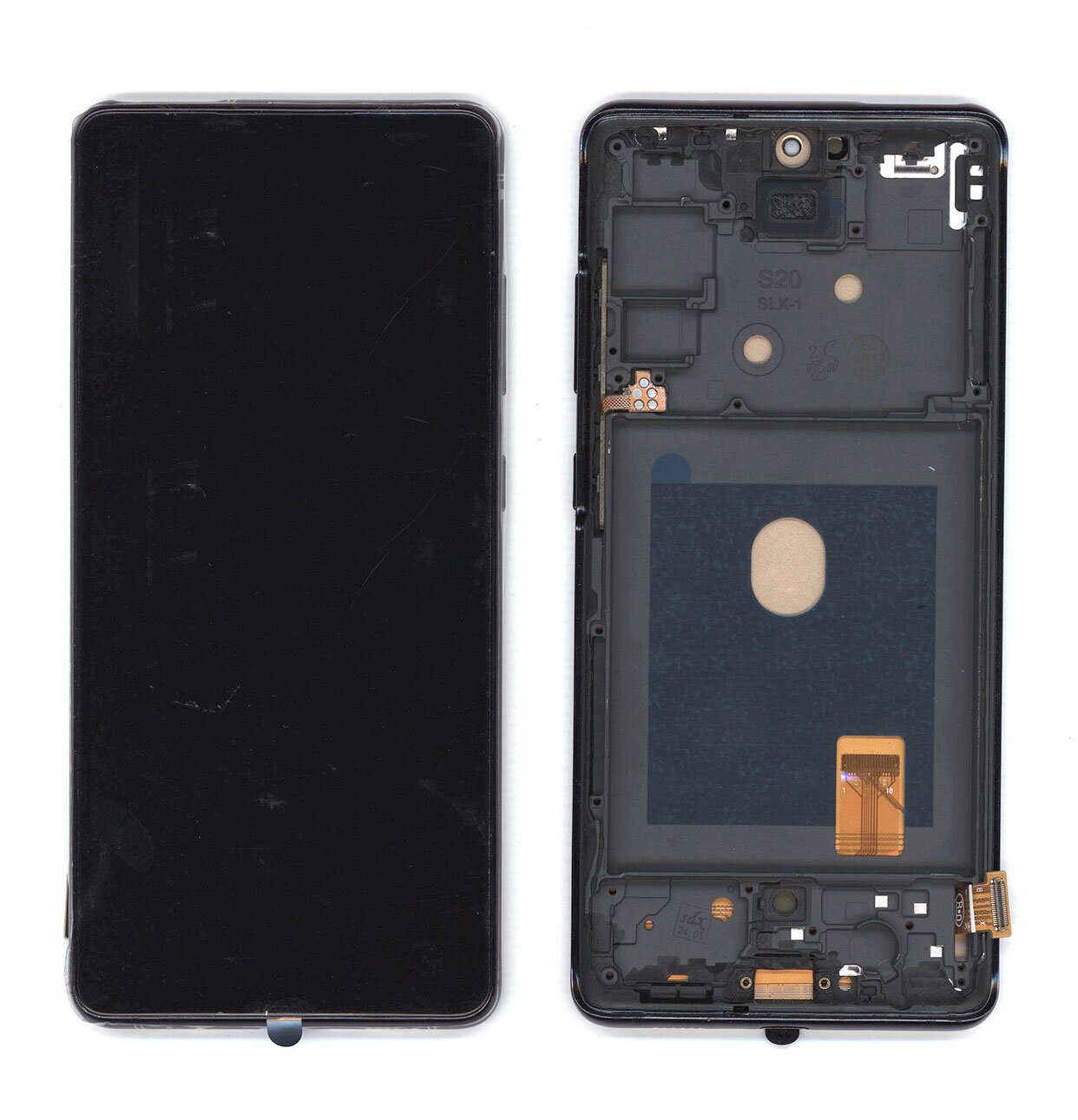 Дисплей (модуль) для телефона Samsung Galaxy S20 FE (G780F), в сборе с тачскрином, OLED, черный