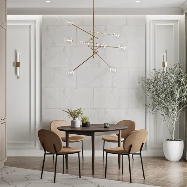 фото Стеновая панель ПВХ Artens Сприн белый 700x420x3.6 мм 2.058 м? 7шт