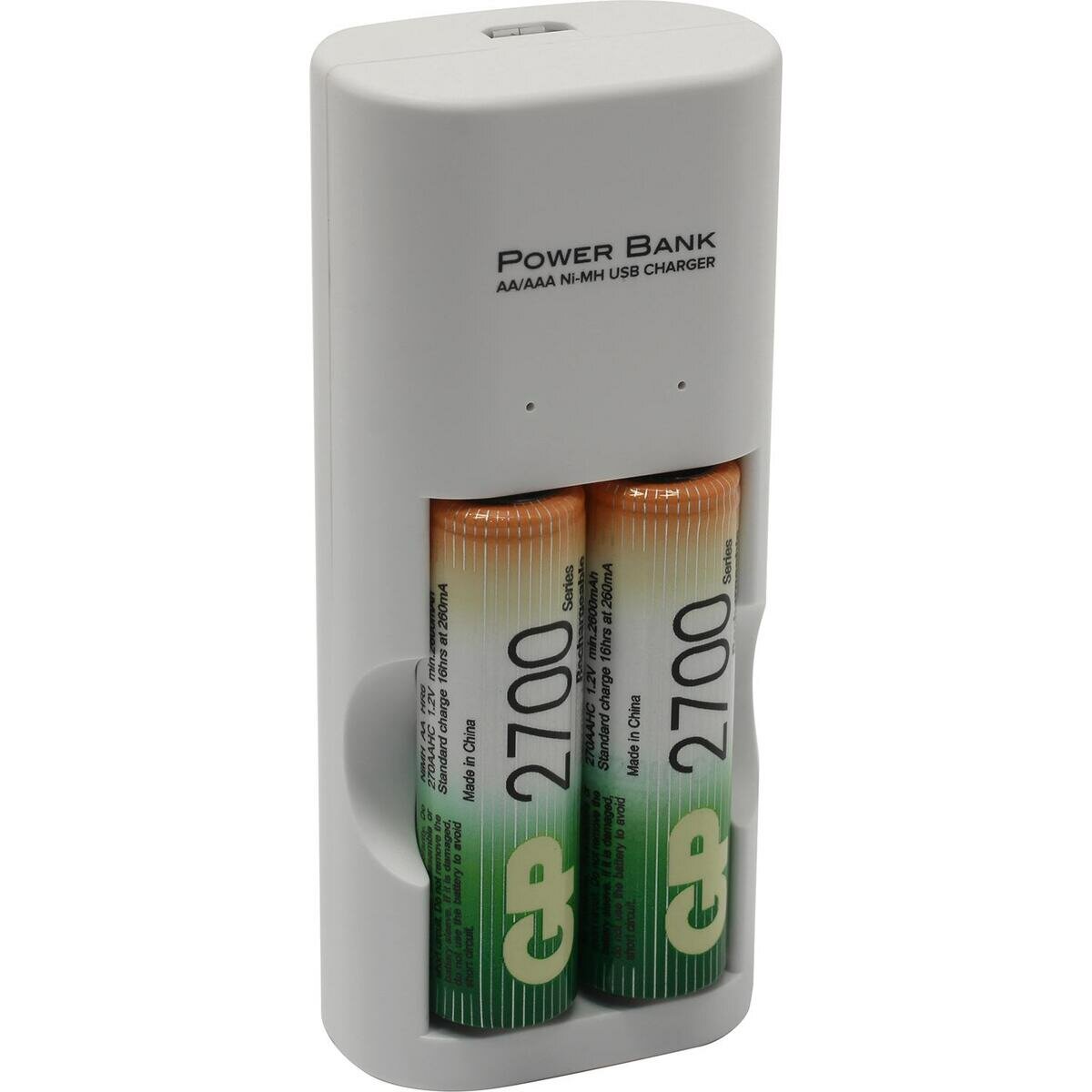 Комплект ЗУ + аккумуляторы Gp Basic Rechargeable CPB2 + 2 AA