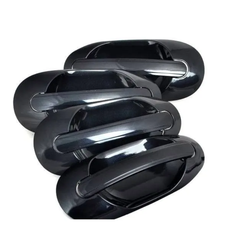 Евроручки наружные Ваз 2110, 2112, 2170 черные 4шт