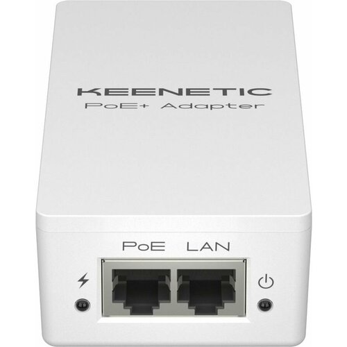 Инжектор PoE Keenetic KN-4510 101001000BASE-T 30Вт 100-240ВАС 1899₽
