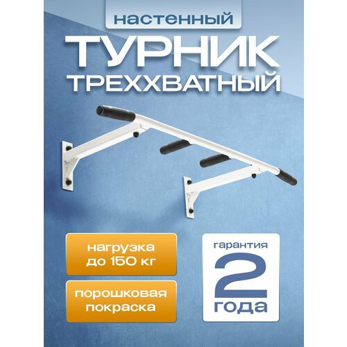 Турник треххватный настенный 