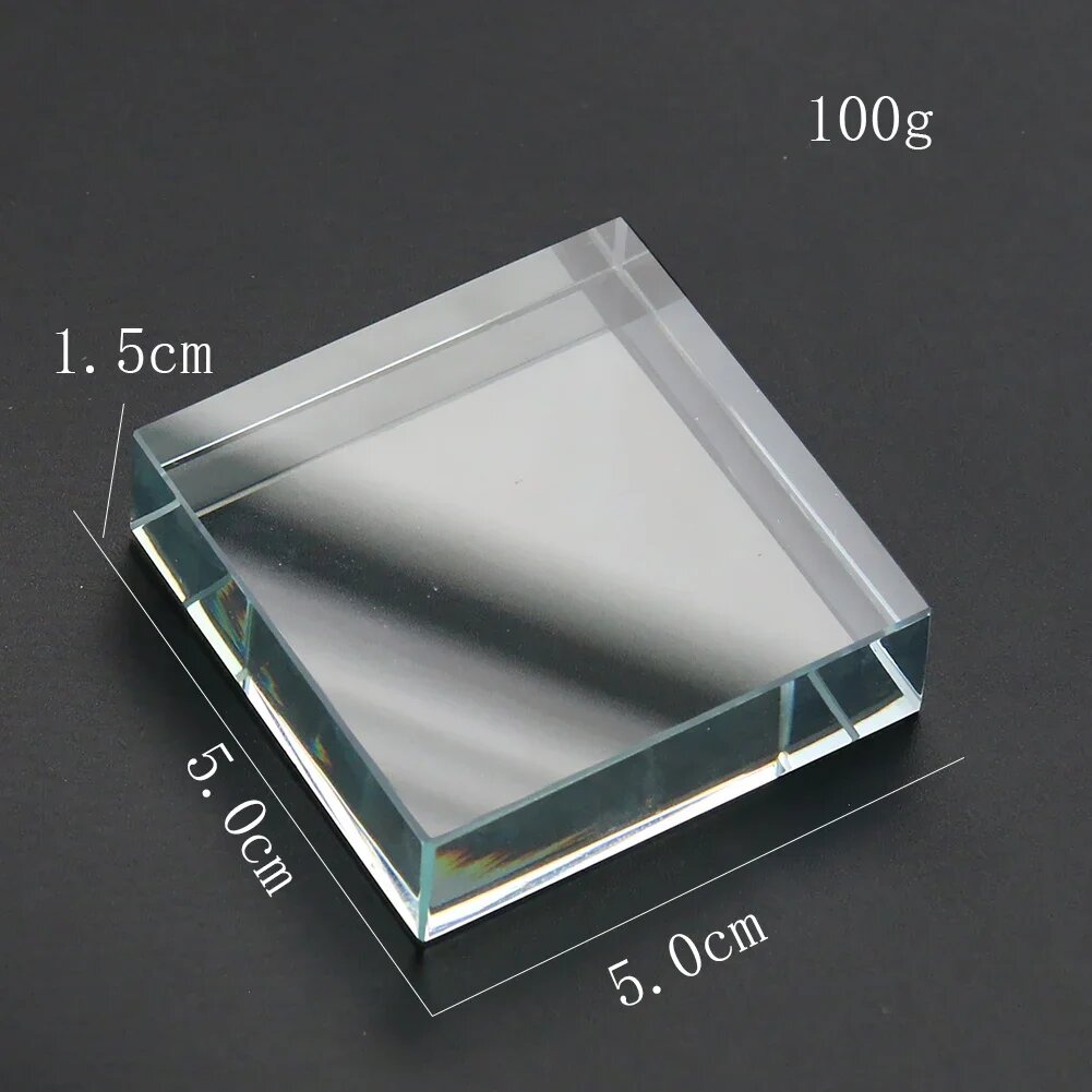 Прозрачный лазерный кубический хрустальный пресс-папье 5 см, 1PC square cube