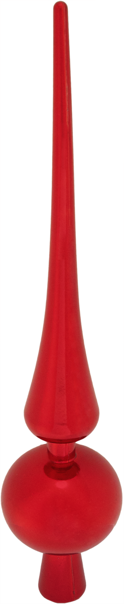 Верхушка на елку h29 см красный / новогоднее украшение на елку игрушка на елку