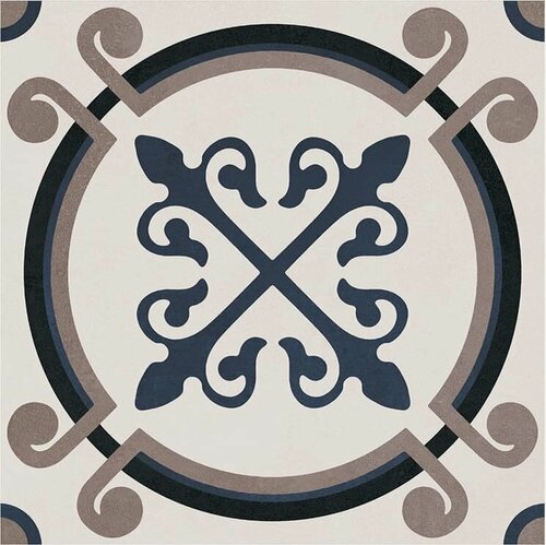 Изображение товара Плитка керамогранит для пола матовый Siena Harlem Decocer 200х200/9, упаковка 18 шт. / 0.706 кв. м