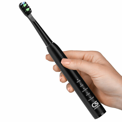 Электрическая звуковая зубная щетка CS Medica CS-232, черный