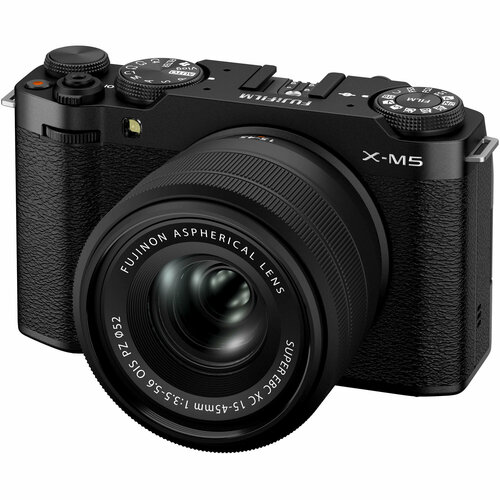 Беззеркальный фотоаппарат Fujifilm X-M5 Kit XC 15-45mm черный 149990₽