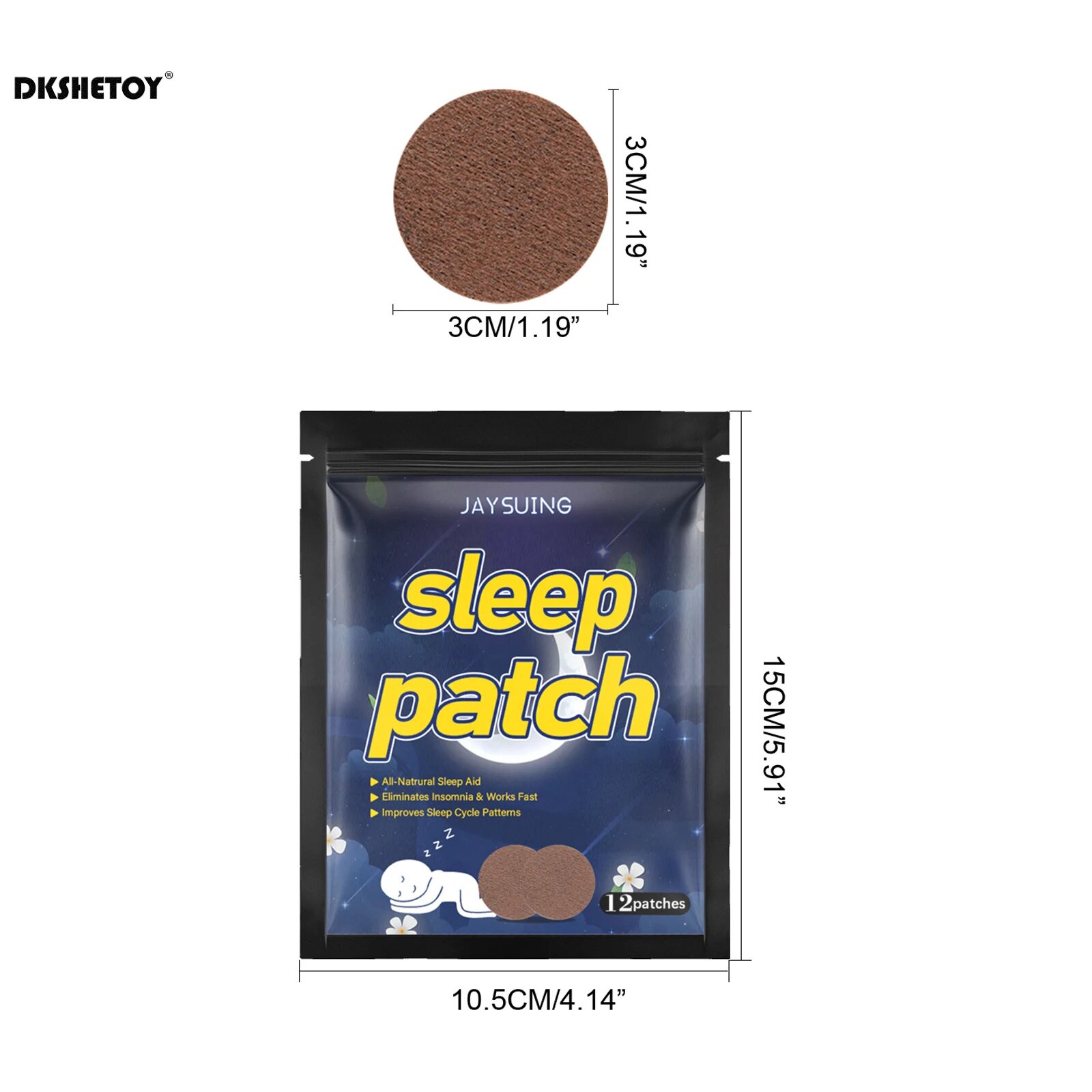 Изображение Пластырь для сна Sleep Patch, style 7