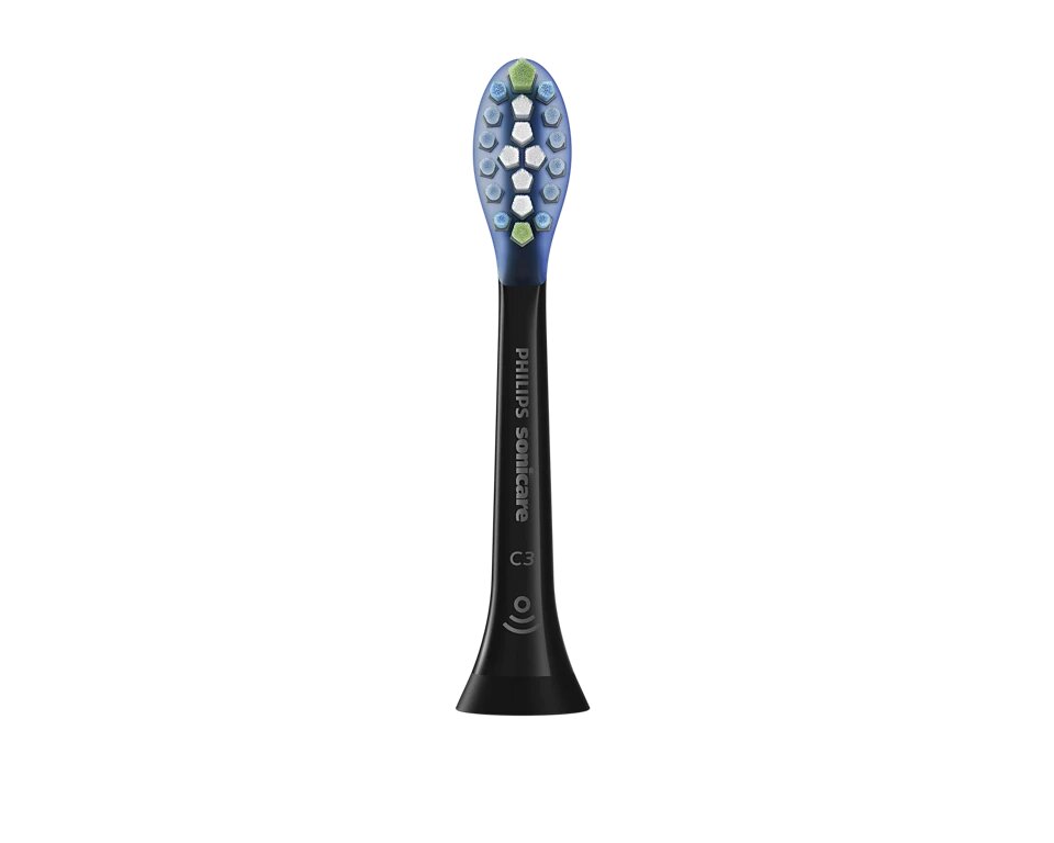 Обзор: Набор насадок Philips Sonicare C3 Premium Clean HX9043/96, чёрный, 3 шт.