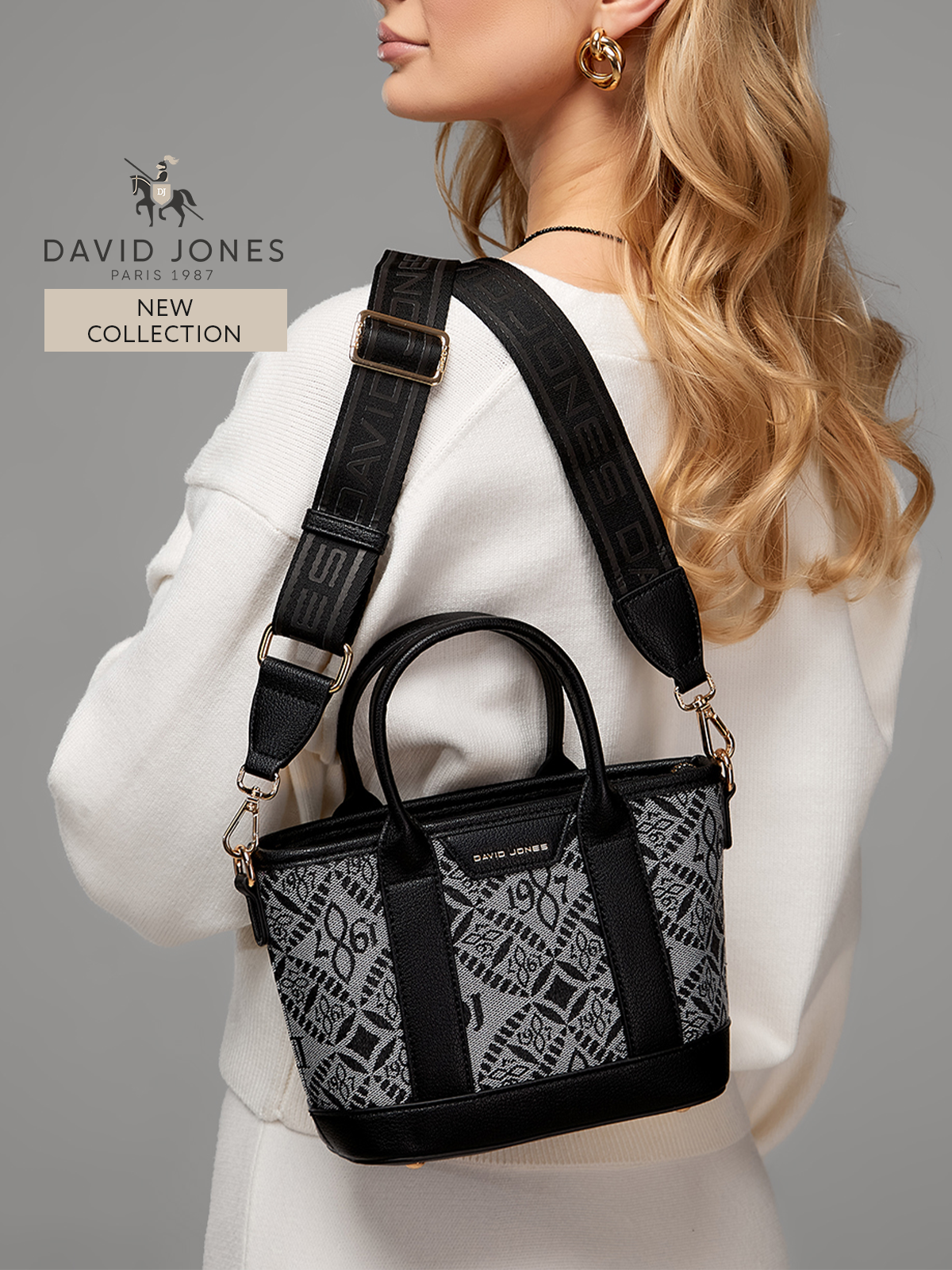 Сумка мессенджер DAVID JONES 